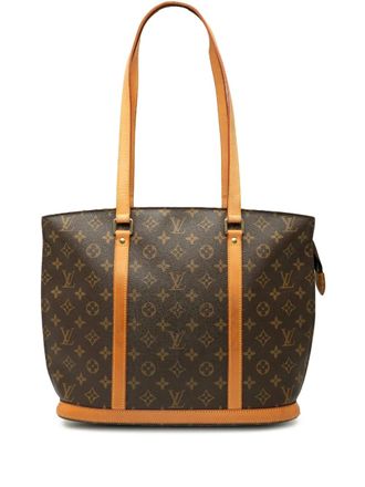 Louis Vuitton 2000 Monogram Babylone tote bag - women - Leather/Fabric - One Size - Brown