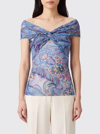 Etro Top Woman color Blue