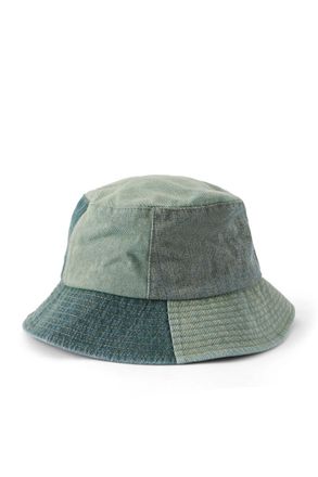 MANAAKI Patchwork Denim Bucket Hat