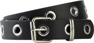 Bonprix H&uuml;ftg&uuml;rtel BONPRIX, Damen, Gr. 120, schwarz (schwarz, silberfarben), Obermaterial: 100% Polyurethan, G&uuml;rtel H&uuml;ftg&uuml;rtel, aus Polyurethan, bequeme Passf