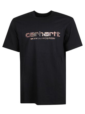 Carhartt Work in Progress Black Logo T-shirt