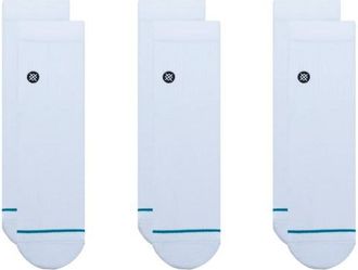 Stance Icon Quarter 3 Pack Multifunktionssocken - Unisex | grau