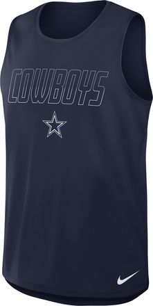 Nike Dallas Cowboys Nike Mens Dri-FIT NFL Tank Top in Blue | 045R41S7RD-YPB