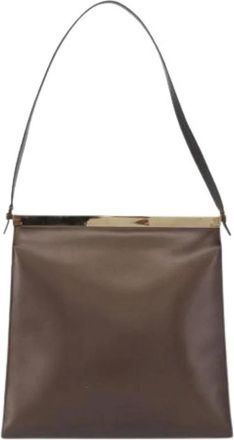Gucci Pre-owned Shoulder Bags, female, Brown, Size: ONE SIZE Pre-owned Vintage Shoulder Bag
