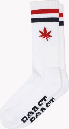 Boast Retro Calf Sock - 3 Pack in White Red Navy at Nordstrom