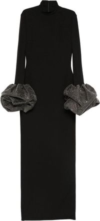 Solace London Viviana High-neck Maxi Dress