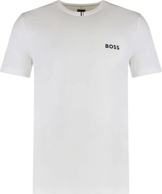 HUGO BOSS Hombre, Camisetas, Blanco, Talla: 2XL