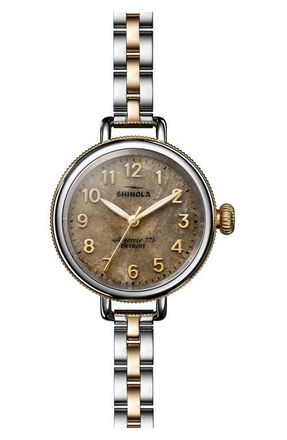 Shinola Birdy Petoskey Bracelet Watch, 34mm at Nordstrom