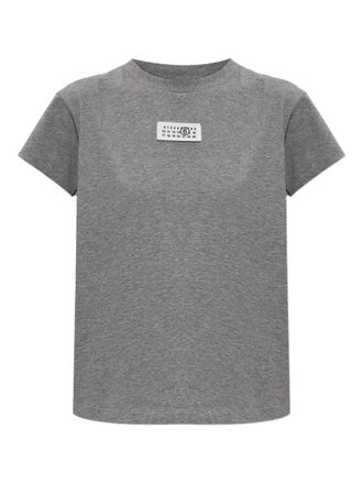 Maison Margiela Camiseta de algod&oacute;n con logo de Mm6 Maison Margiela