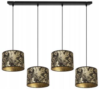 OEM L&aacute;mpara Colgante, L&aacute;mpara De Techo, Pantalla, Patr&oacute;n Dorado