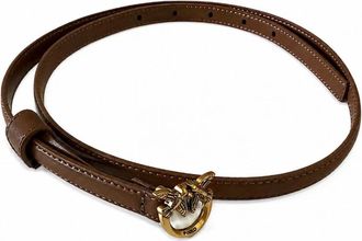 Pinko Pinko, Accessoires, Dames, Bruin, S, Leer, Love Berry H1 Riem