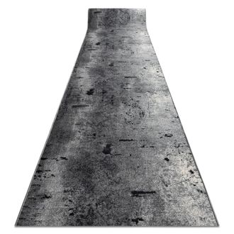 RugsX RugsX Anti-Slip Marl Runner in Grey | Size: 80 cm x 610 cm