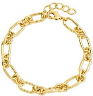 Sterling Forever Marlene Chain Link Bracelet in Gold at Nordstrom Rack