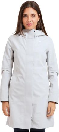 K-Way Jassen - Dames - Regenjassen - Grijs - M - Jassen