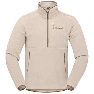 Norr&oslash;na Femund Warm2 Halfzip Fleecepullover - Unisex | beige