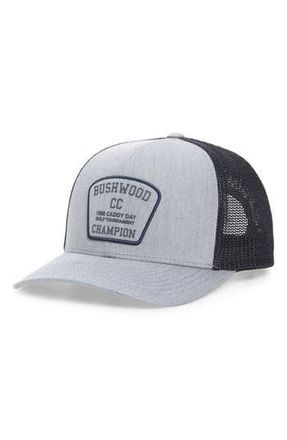 Travis Mathew Presidential Suite Trucker Hat in Heather Grey at Nordstrom Rack