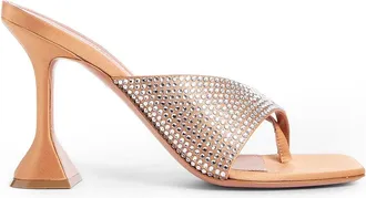 Amina Muaddi Amina Mu I Shiona Slipper Crystals 95 Mules