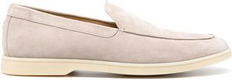 Henderson Baracco Logo-embroidered Suede Loafers