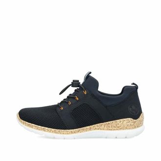 Rieker Sneakers - Dames - Schoenen - Blauw - Maat: 37 EU Synthetisch