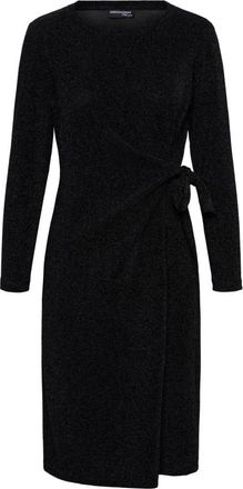 &Co Woman Kleedjes, Dames, Zwart, 2Xl, Polyester, Kleedjes