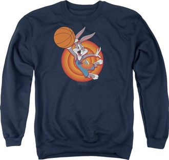 Gildan Space Jam 2 Bugs Slam Adult Crewneck Sweatshirt