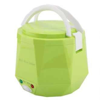 OEM Olla Arrocera El&eacute;ctrica De 1,3 L Para Camiones, Fiambrera De 24 V Para Calentar Comidas (verde)