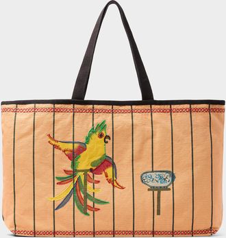 Bode Mens Cockatoo tote bag