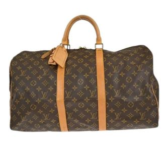 Louis Vuitton Pre-owned Weekend Bags, unisex, Brown, Size: ONE SIZE Pre-owned Keepall Bag
