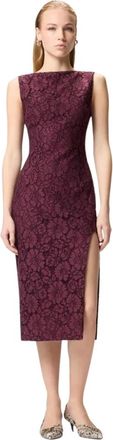 Pinko Pinko, Dames, Jurken, Bruin, Maat: XS Katoen