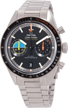 Omega Pre-owned Omega Speedmaster Chronograph Black Dial Mens Watch 332.10.41.51.01.002