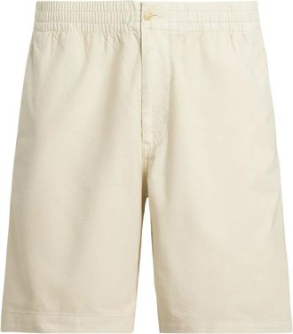 Polo Ralph Lauren Korte Broeken, Heren, Beige, S, Mineral-Dyed Prepster Shorts