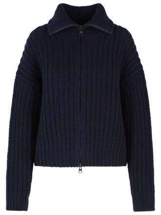 Closed Navy Wool Cardigan