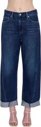 Pistola Denim Kacey Cuffed High Waist Boyfriend Jeans In Rainstorm