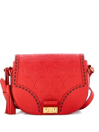 Louis Vuitton Junot Handbag Monogram Empreinte Leather crossbody bag - Rood
