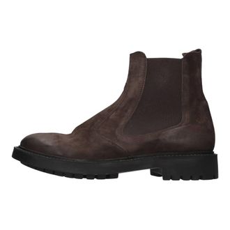 Moma Moma - Beatles Enkellaarsjes - Heren - Schoenen - Bruin - Maat: 41 1/2 EU Leer