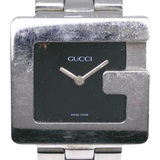 Gucci Pre-owned Vintage Horloge - Dames - Pre-owned - Zwart - Maat: ONE Size