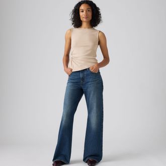 Levi's Loose Boot Jeans - Womens - 23X29 - Dark Wash / Phoenix Rising