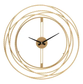 Charme 1921 Reloj de Pared Gold Strips cm &oslash; 50x4