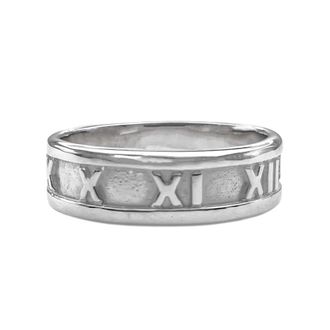Tiffany & Co. Silver Silver 925 Band Ring (Pre-Owned)