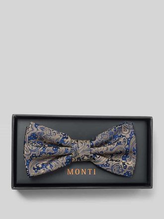 Monti Seidenfliege mit Paisley-Muster Modell Flavio in Beige, Gr&ouml;&szlig;e 1