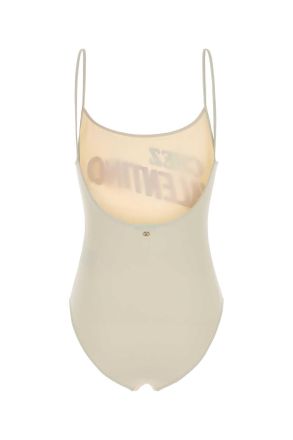 Valentino Garavani Patt Swimsuit - Beige