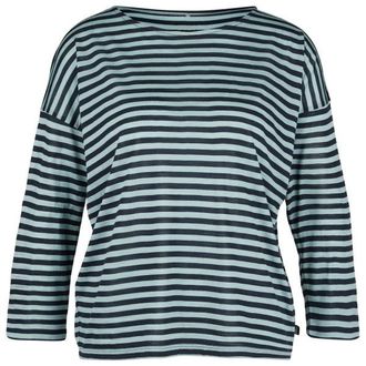 Stoic MerinoChill MMXX. G&ouml;teborg 3/4 Shirt St Merinoshirt f&uuml;r Damen | grau/blau
