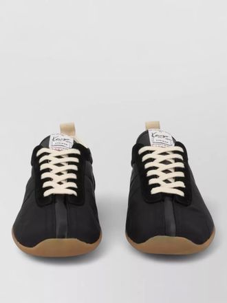Kenzo low profile sneakers contrast sole pull tab