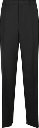 Gucci Black Wool gabardine trousers