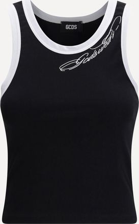 GCDS Canotta corta senza maniche Woman XS
