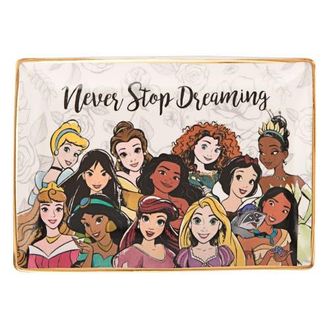 Disney Princess Jewelry Trinket Tray in Multi at Nordstrom