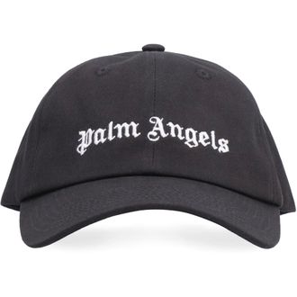 Palm Angels Caps, male, Black, Size: ONE SIZE Classic Logo Cap