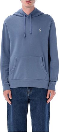 Polo Ralph Lauren Hoodies & sweatvesten, Heren, Blauw, XL, Katoen, Was Hoodie