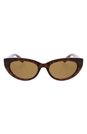 BCBGeneration 54mm Cat Eye Sunglasses in Tortoise at Nordstrom Rack