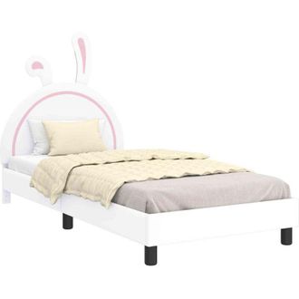 vidaXL Cama Para Ni&ntilde;os Con Cabecero Con Cabecera 90 X 190 Cm Pu Vidaxl